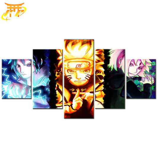 Team 7 Full Kraft Tavla - Naruto Shippuden™