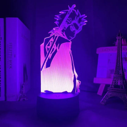 Toshiro Hitsugaya 3D-lampa – Bleach™