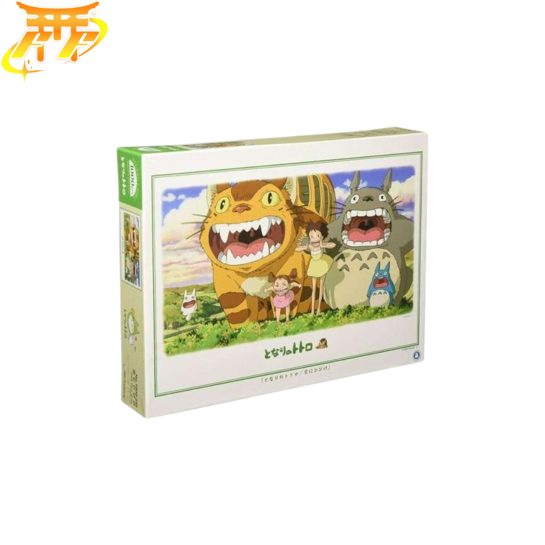 Totoro, Satsuki, Mei och Kattbussen Pussel – My Neighbor Totoro™