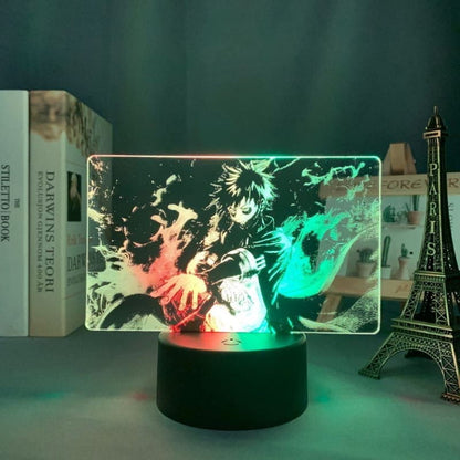 Toya Todoroki ”Cremation” tvåfärgad 3D-lampa – My Hero Academia™