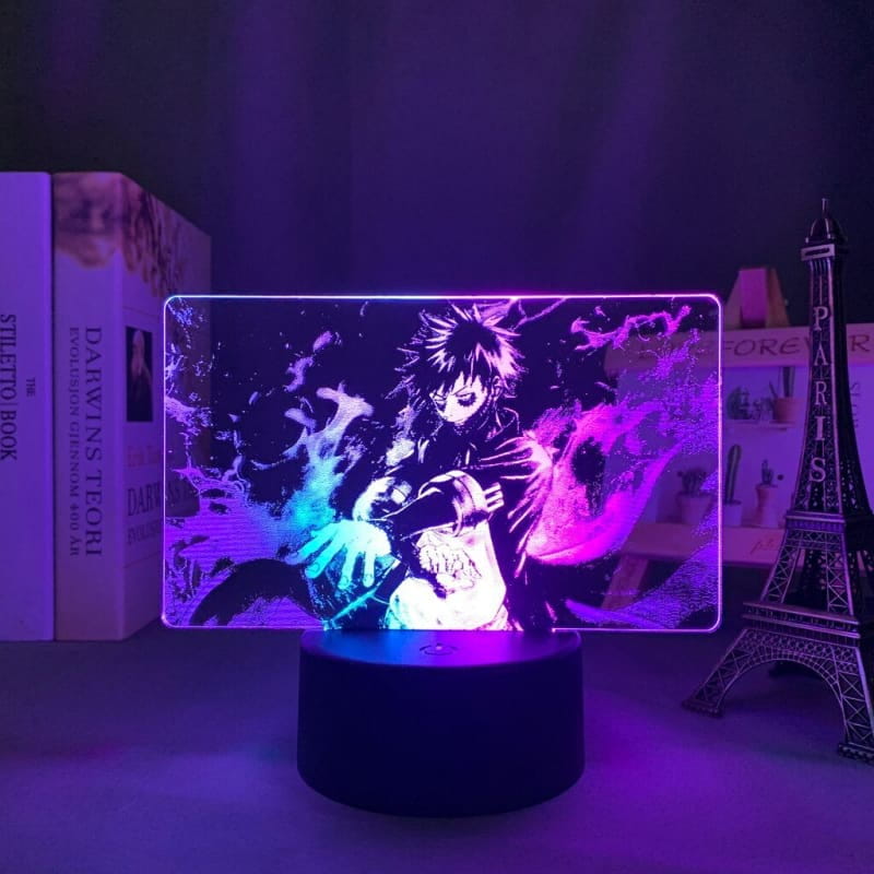 Toya Todoroki ”Cremation” tvåfärgad 3D-lampa – My Hero Academia™