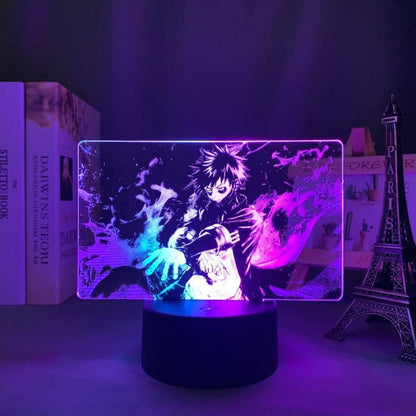 Toya Todoroki ”Cremation” tvåfärgad 3D-lampa – My Hero Academia™