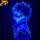 Toya Todoroki alias Dabi 3D-lampa – My Hero Academia™