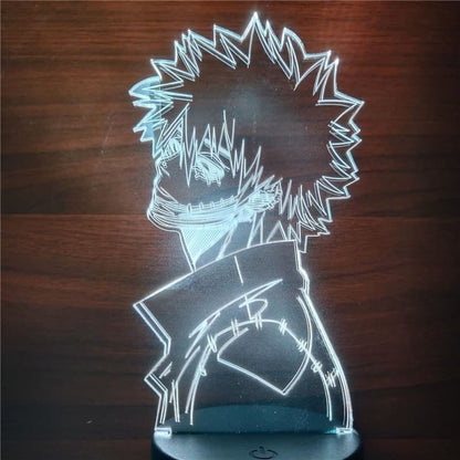 Toya Todoroki alias Dabi 3D-lampa – My Hero Academia™