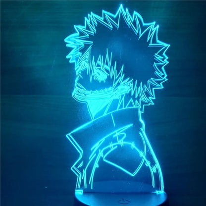 Toya Todoroki alias Dabi 3D-lampa – My Hero Academia™