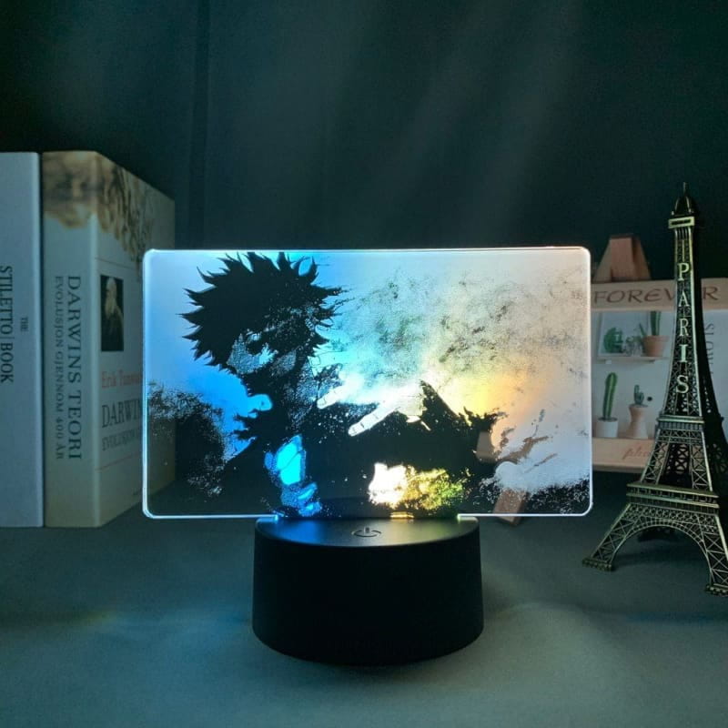 Toya Todoroki tvåfärgad 3D-lampa – My Hero Academia™