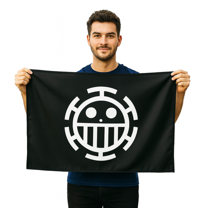 Trafalgar D. Water Law Flagga – One Piece™