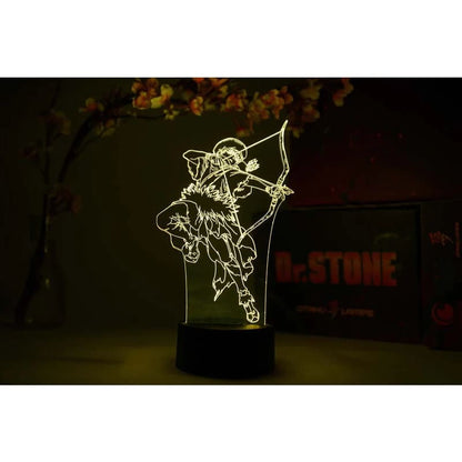 Ukyo Saionji 3D-lampa – Dr. Stone™