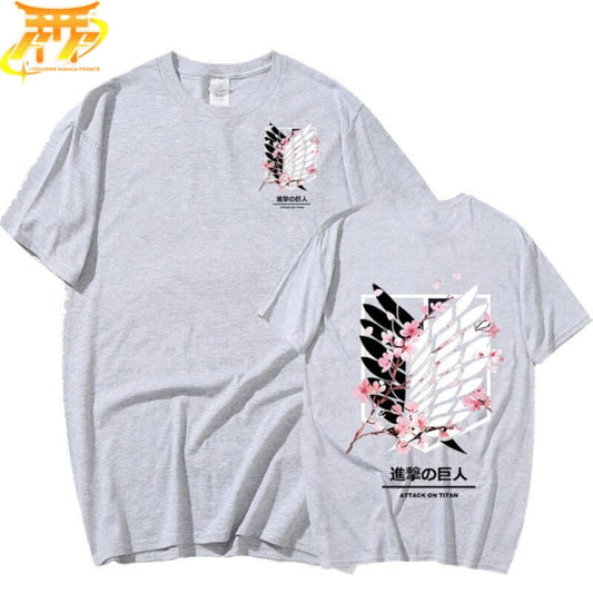 Utforskningsbataljonen Grå Tshirt - Attack on Titan™