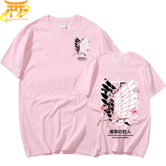 Utforskningsbataljonen Rosa Tshirt - Attack on Titan™