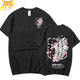 Utforskningsbataljonen Svart Tshirt - Attack on Titan™