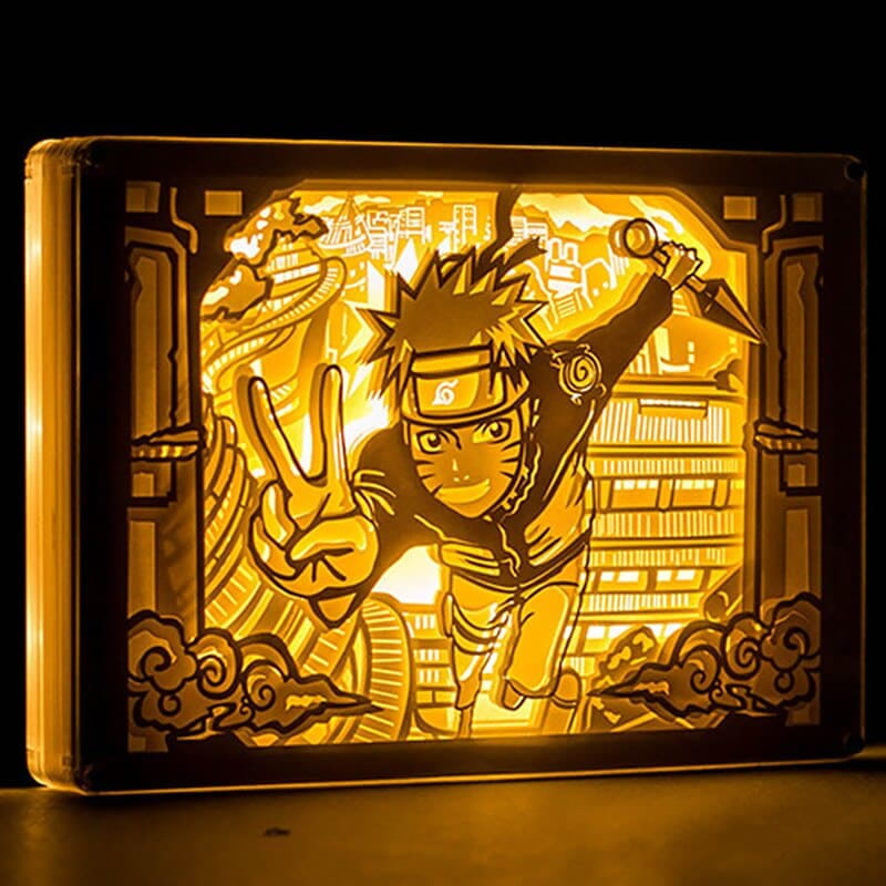 Uzumaki Naruto 3D-lampa – Naruto Shippuden™