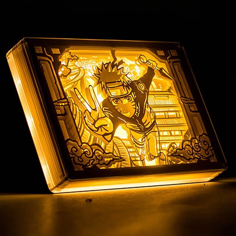 Uzumaki Naruto 3D-lampa – Naruto Shippuden™