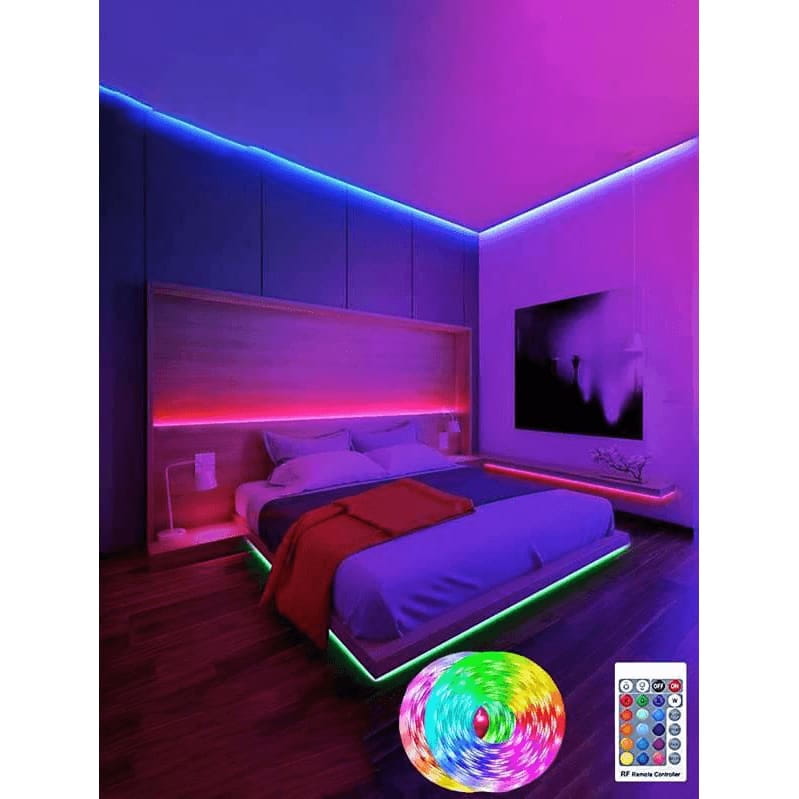 Väggmonterad Neonskyltremsa - Inredning