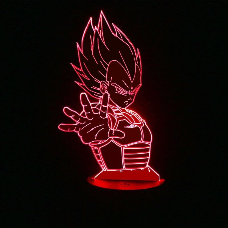 Vegeta 3D-lampa – Dragon Ball Z™