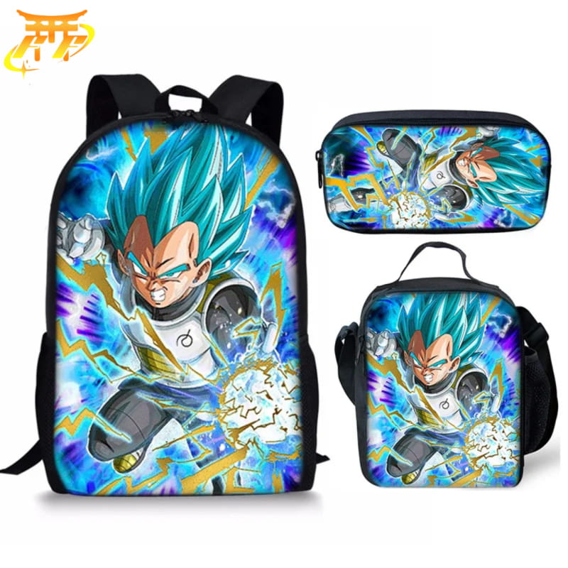 Vegeta SSB Final Flash ryggsäck med pennfodral och axelväska – Dragon Ball Z™