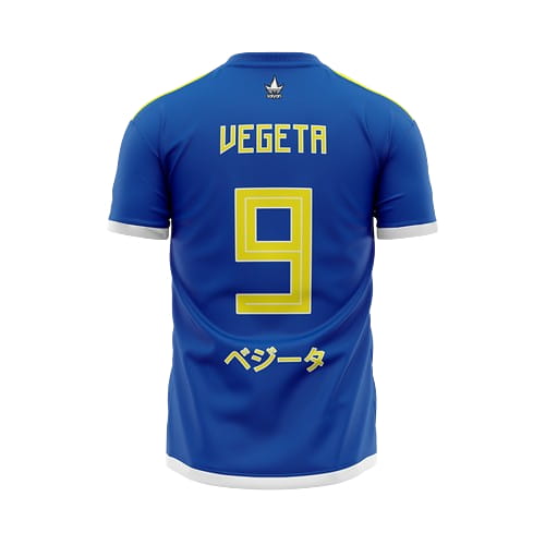 Vegeta SSJ Blå Fotbollströja - Dragon Ball Z™