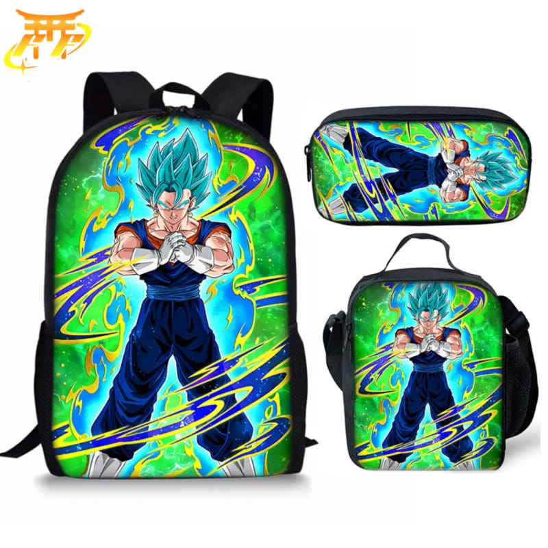 Vegito SSJB ryggsäck med pennfodral och axelväska – Dragon Ball Z™