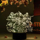 Vetenskapens rike 3D-lampa – Dr. Stone™