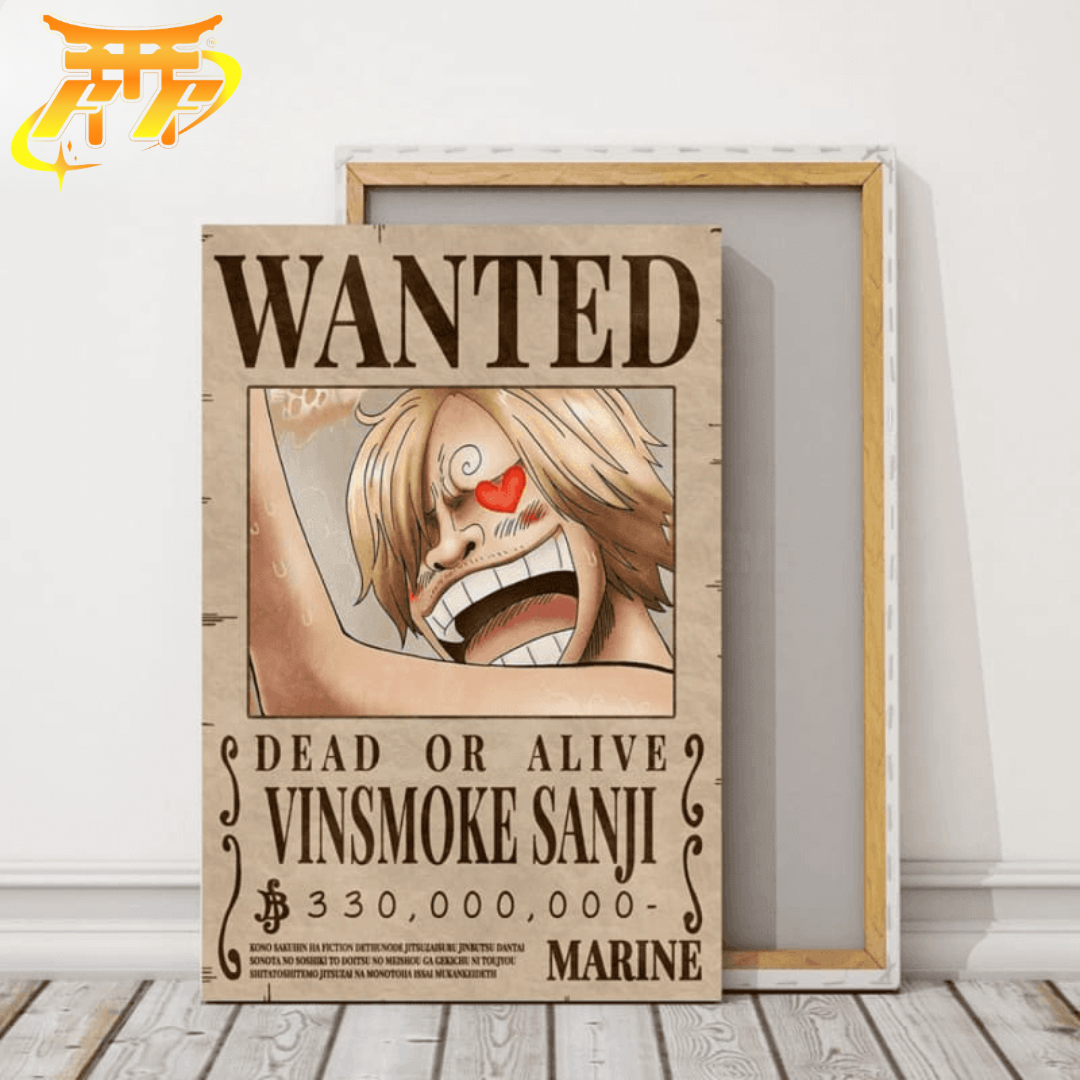Vinsmoke Sanji "Wanted" Poster – One Piece™