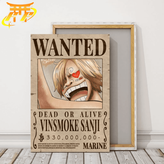 Vinsmoke Sanji "Wanted" Poster – One Piece™