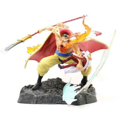 Vita Skägget vs Akainu figur - One Piece™