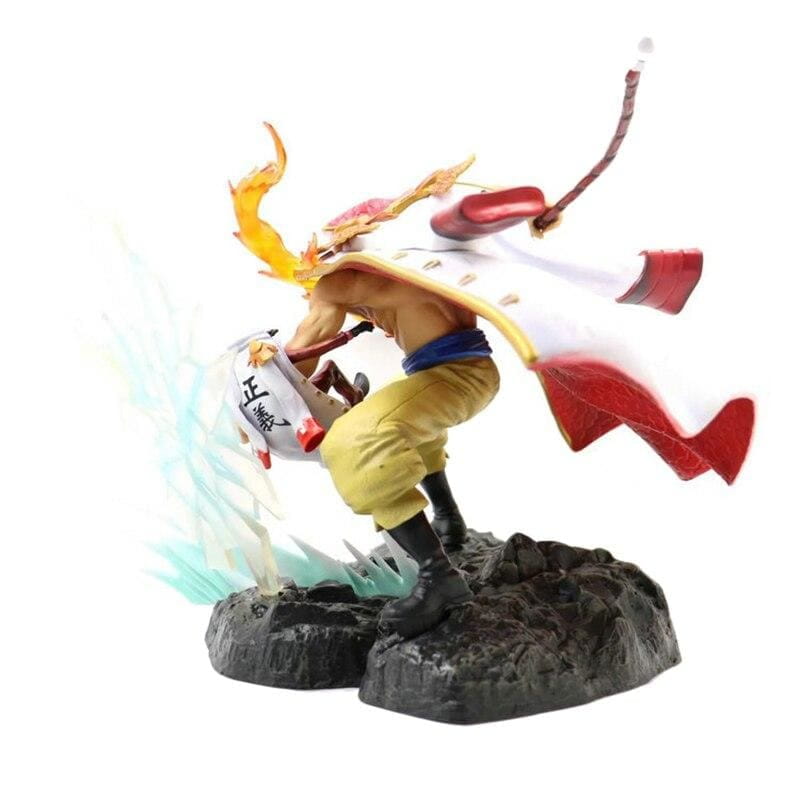 Vita Skägget vs Akainu figur - One Piece™