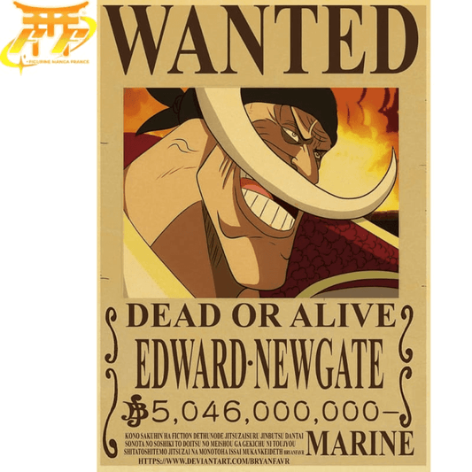 Whitebeard "Wanted" Poster – One Piece™