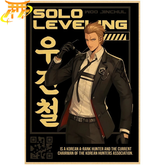 Woo Jin-Chul Poster – Solo Leveling™