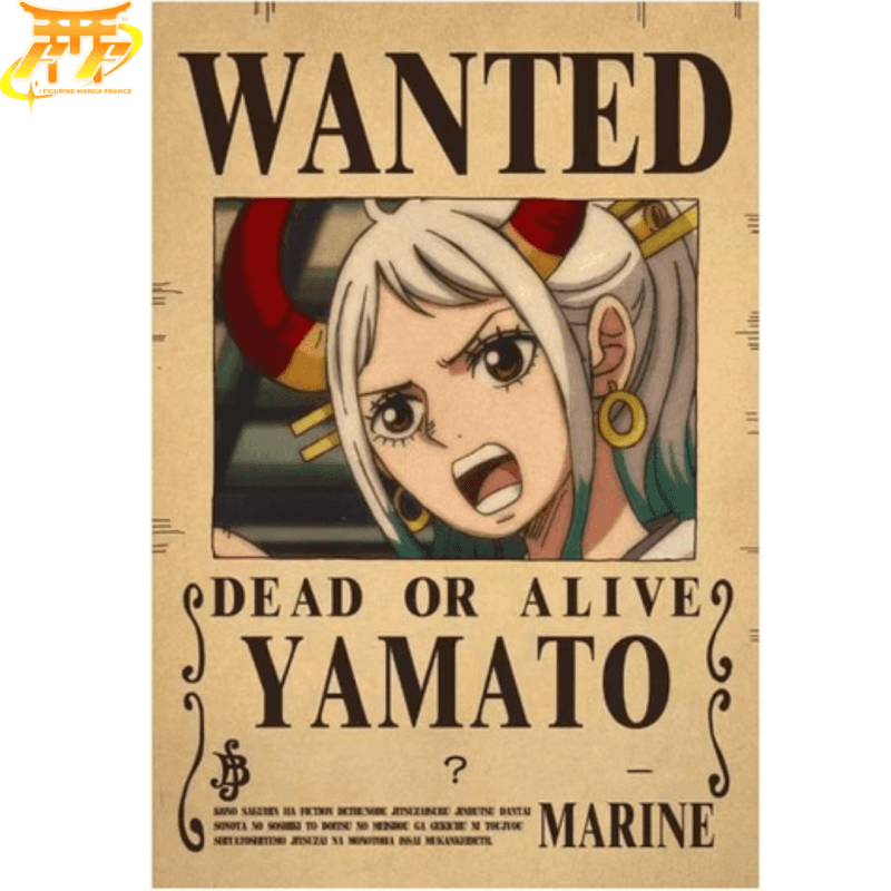 Yamato "Wanted" Poster – One Piece™