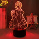 Yoruichi 3D-lampa – Bleach™