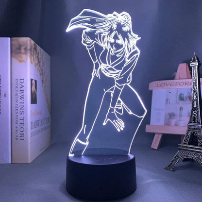 Yoruichi Shihōin 3D-lampa – Bleach™