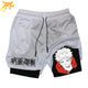 Yuji Svart och Vit Shorts – Jujutsu Kaisen™