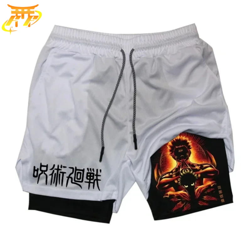 Yuji x Sukuna Glöd Shorts – Jujutsu Kaisen™