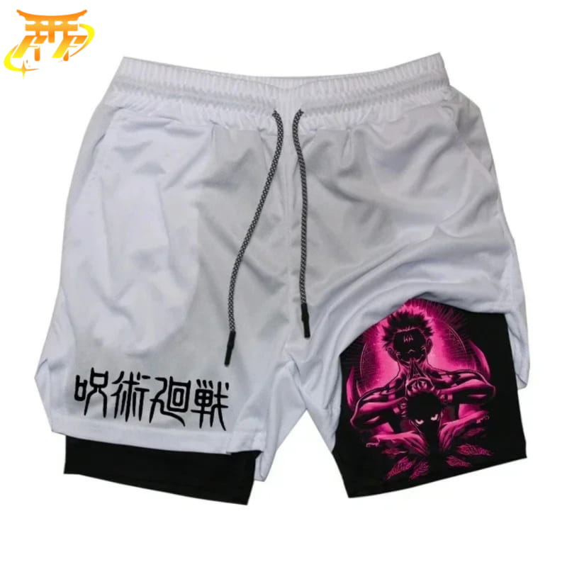 Yuji x Sukuna Rosa Shorts – Jujutsu Kaisen™