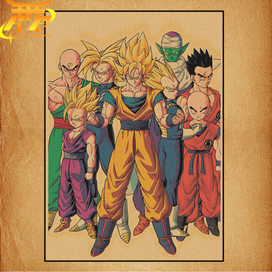 Z-krigarna Poster – Dragon Ball Z™