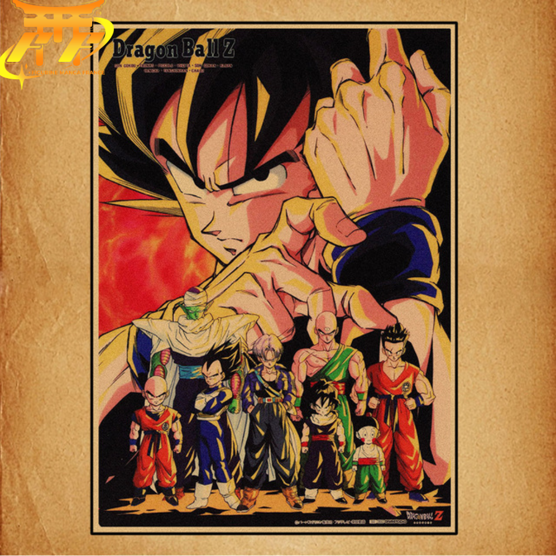 Z Team Poster – Dragon Ball Z™