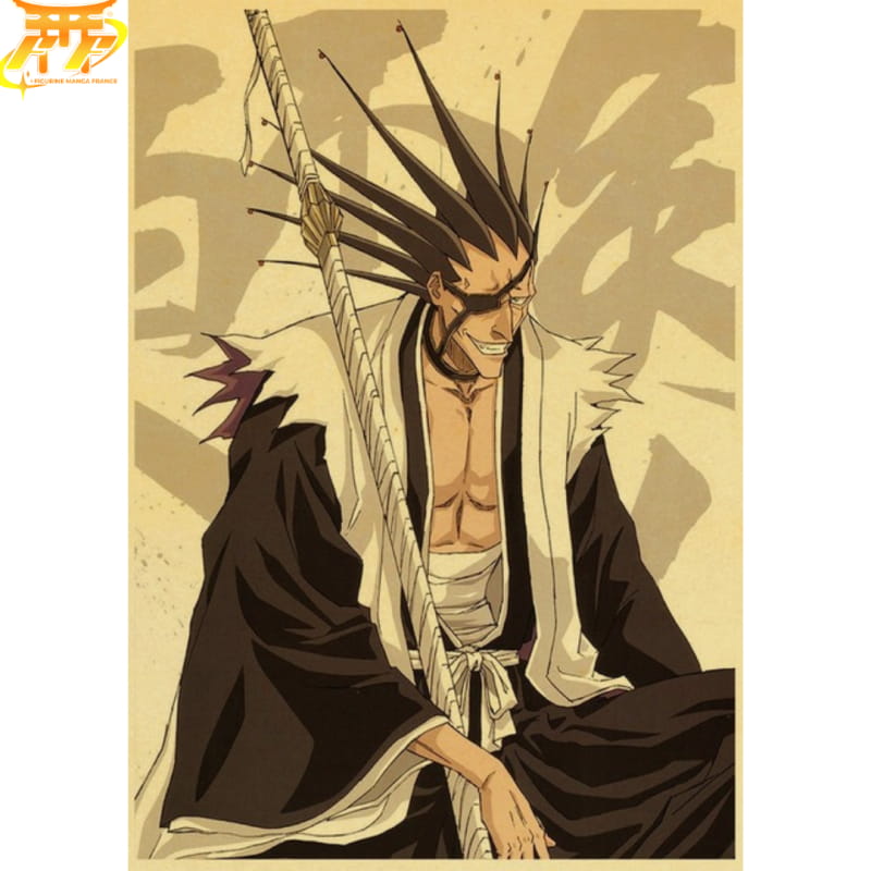 Zaraki Kenpachi Poster - Bleach™