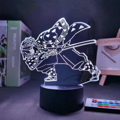 Zenitsu Agatsuma 3D-lampa – Demon Slayer™