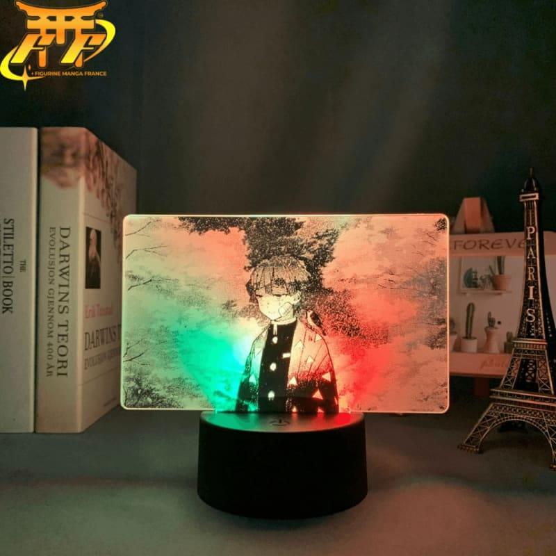 Zenitsu Agatsuma tvåfärgad 3D-lampa – Demon Slayer™