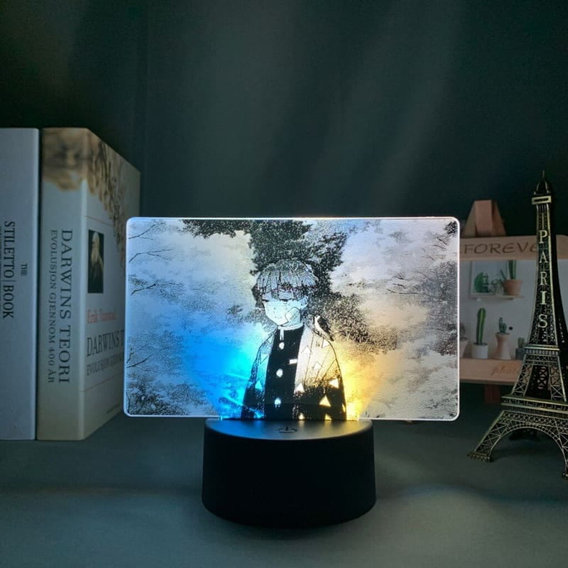 Zenitsu Agatsuma tvåfärgad 3D-lampa – Demon Slayer™
