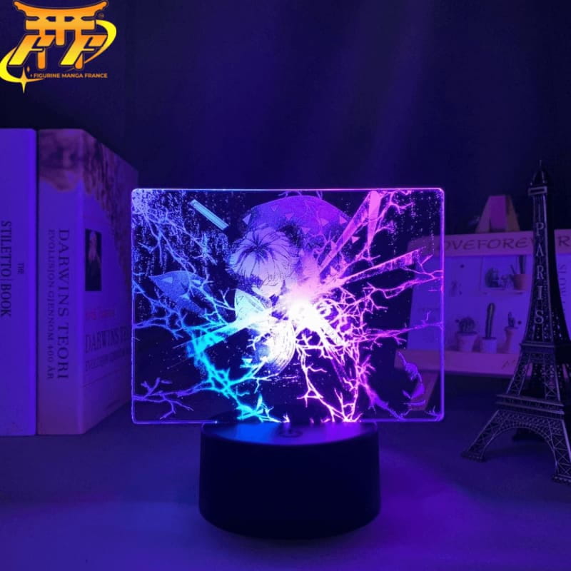 Zenitsu Agatsuma tvåfärgad 3D-lampa V2 – Demon Slayer™