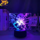 Zenitsu Agatsuma tvåfärgad 3D-lampa V2 – Demon Slayer™