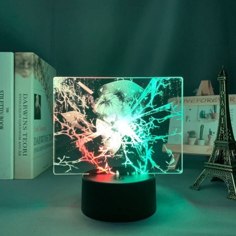 Zenitsu Agatsuma tvåfärgad 3D-lampa V2 – Demon Slayer™