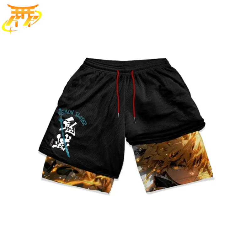 Zenitsu Blixtens Pelare Shorts – Demon Slayer™