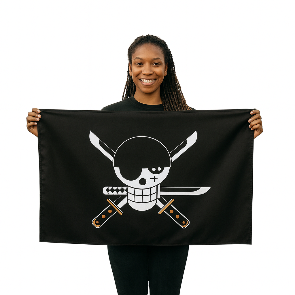 Zoro Pirates Flagga – One Piece™