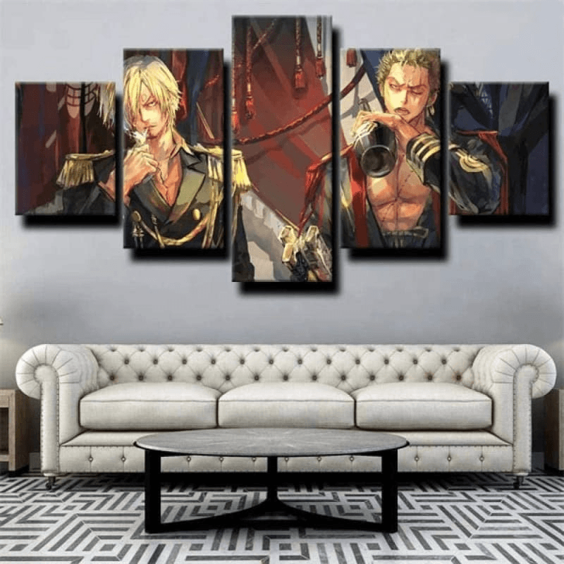 Zoro och Sanji Tavla - One Piece™