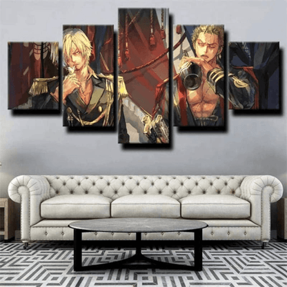 Zoro och Sanji Tavla - One Piece™