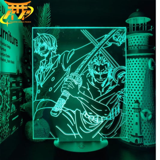 Zoro x Sanji 3D-lampa – One Piece™